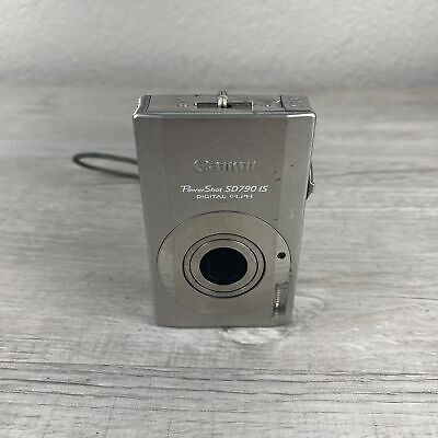 Canon PowerShot Elph SD790 IS Silver 3" LCD 10MP 3x Optical Zoom Digital Camera | eBay US