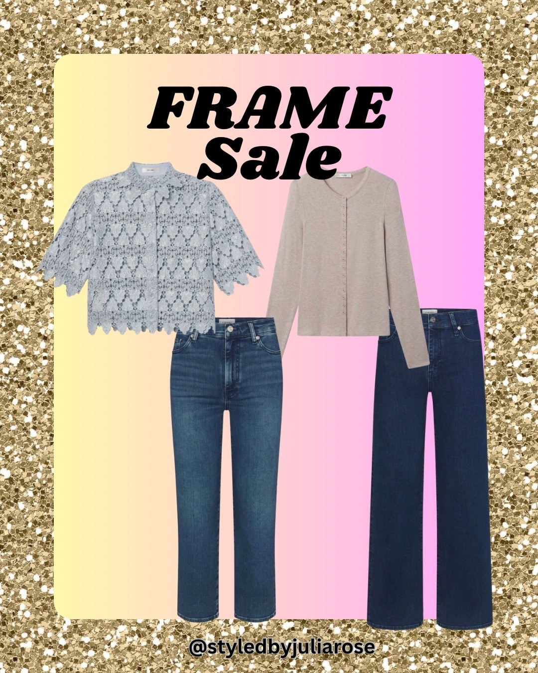 Wide leg jeans straight leg jeans lace top frame denim tan cardigan neutral outfit spring outfits summer outfits

FRAME just added items to their sale section!! If you love them as much as I do, now is the time to buy! 😍

#LTKPetite #LTKootd #LTKSaleAlert