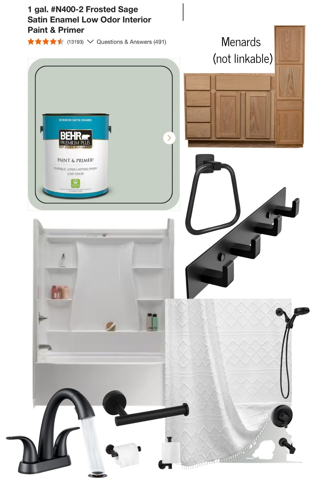 Primary bathroom favorites! Minimalist and classic. #primarybathroom #bathroomremodel 

#LTKselfcare #LTKHome #LTKdayinmylife
