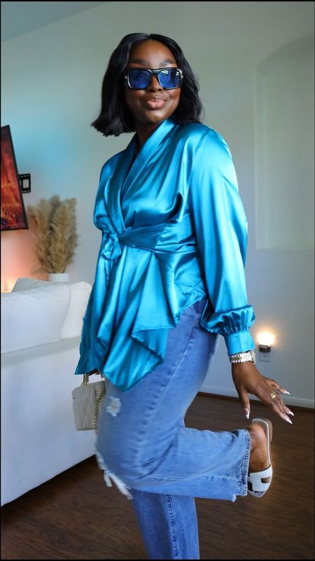 I'm into blue, these days! Adds a nice pop to my wardrobe! Linked everything on my LTK. #fashion #fashioninspo #outfitinspiration #outfitinpo 

#LTKbeauty #LTKstyletip #LTKVideo