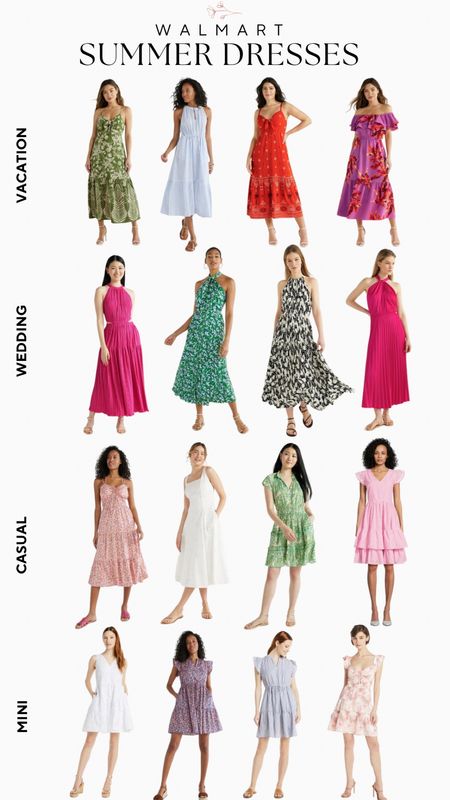 Walmart Summer Dresses 2024 

#LTKparties #LTKwedding #LTKfindsunder50