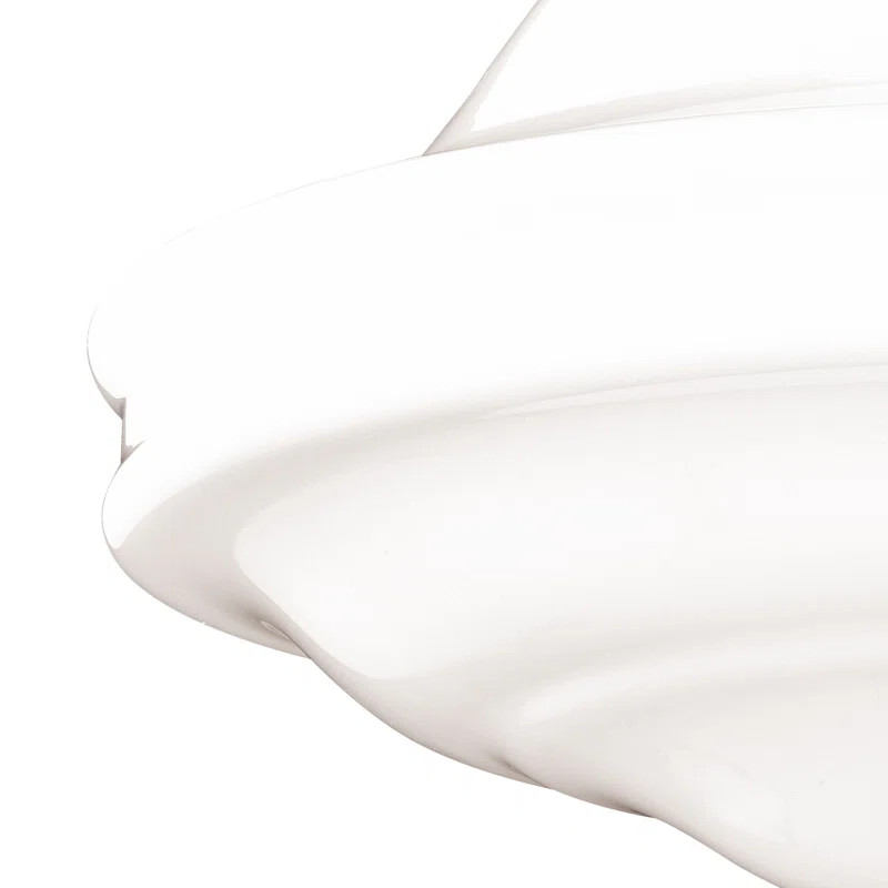 Mandy Glass Semi Flush Mount | Wayfair North America