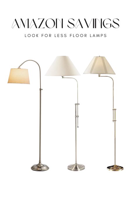 Designer look for less floor lamps from Amazon 

#LTKhome #LTKsalealert #LTKstyletip