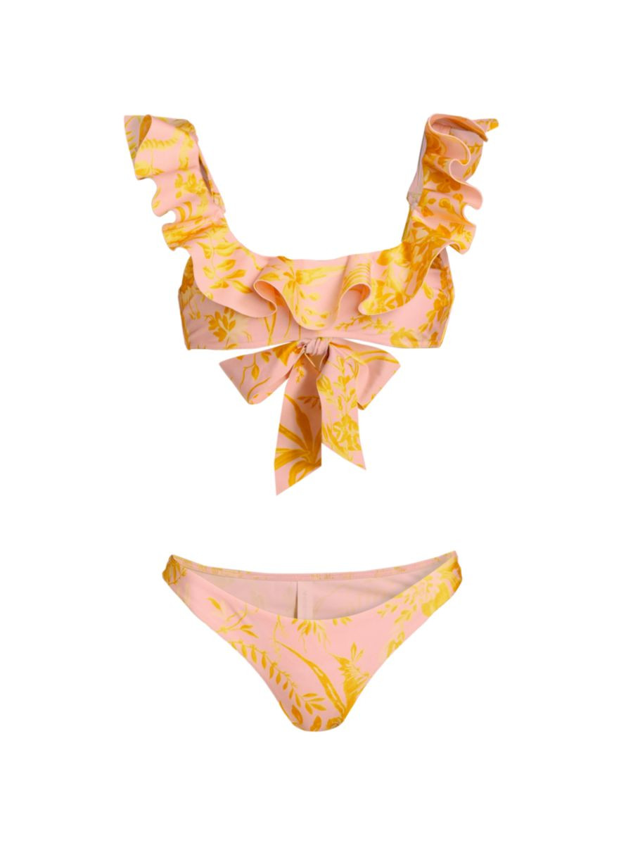 Floral Frill Bikini Set | Saks Fifth Avenue