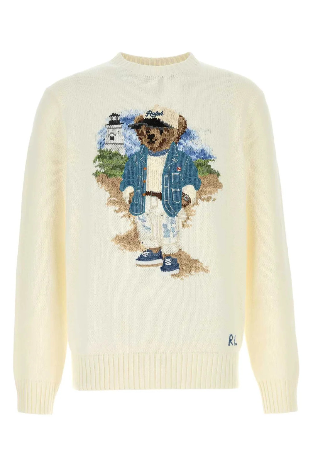 Polo Ralph Lauren Polo Bear Intarsia Jumper | Cettire Global