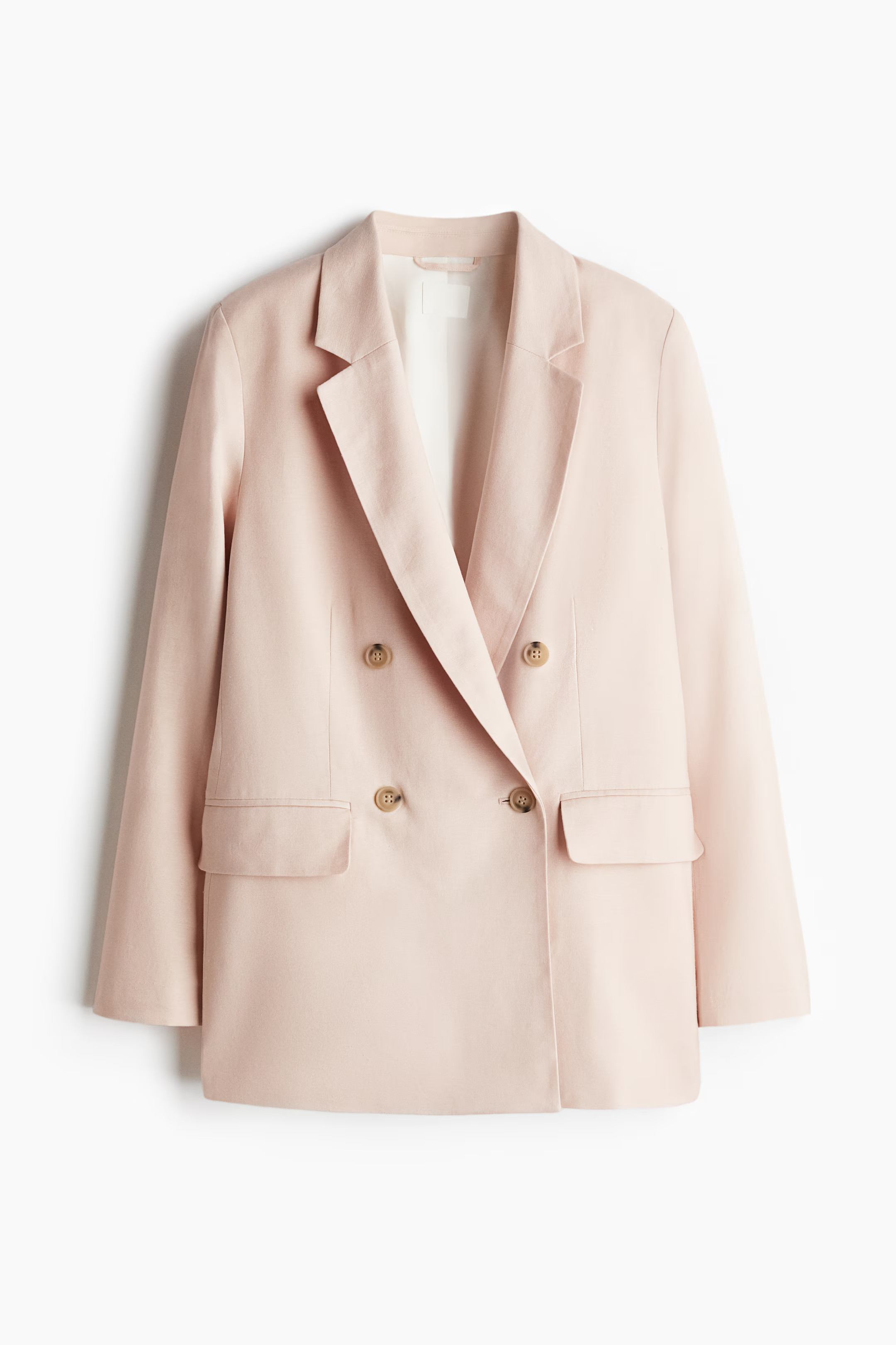 Linen-blend blazer | H&M (UK, MY, IN, SG, PH, TW, HK)