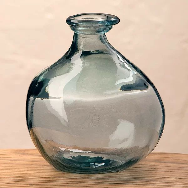Melvin Modern Bubble Recycled Glass Balloon Vase | Wayfair North America