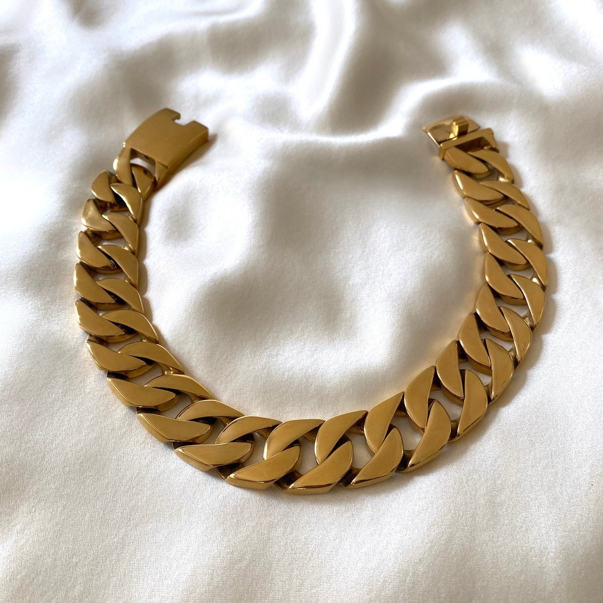 Gold Chunky Chain Necklace | Anisa Sojka