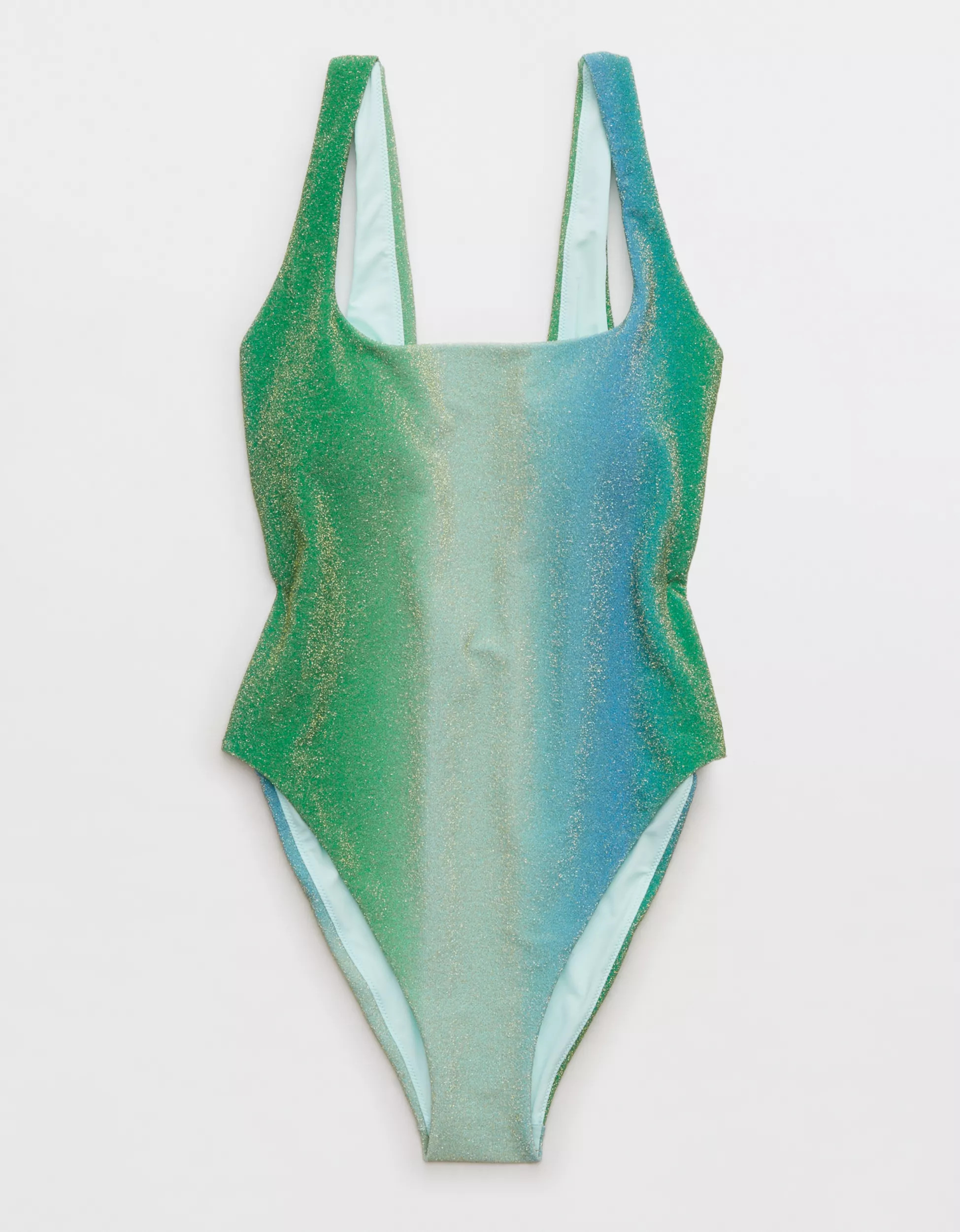 Aerie Sparkle Babewatch One Piece Swimsuit | Aerie