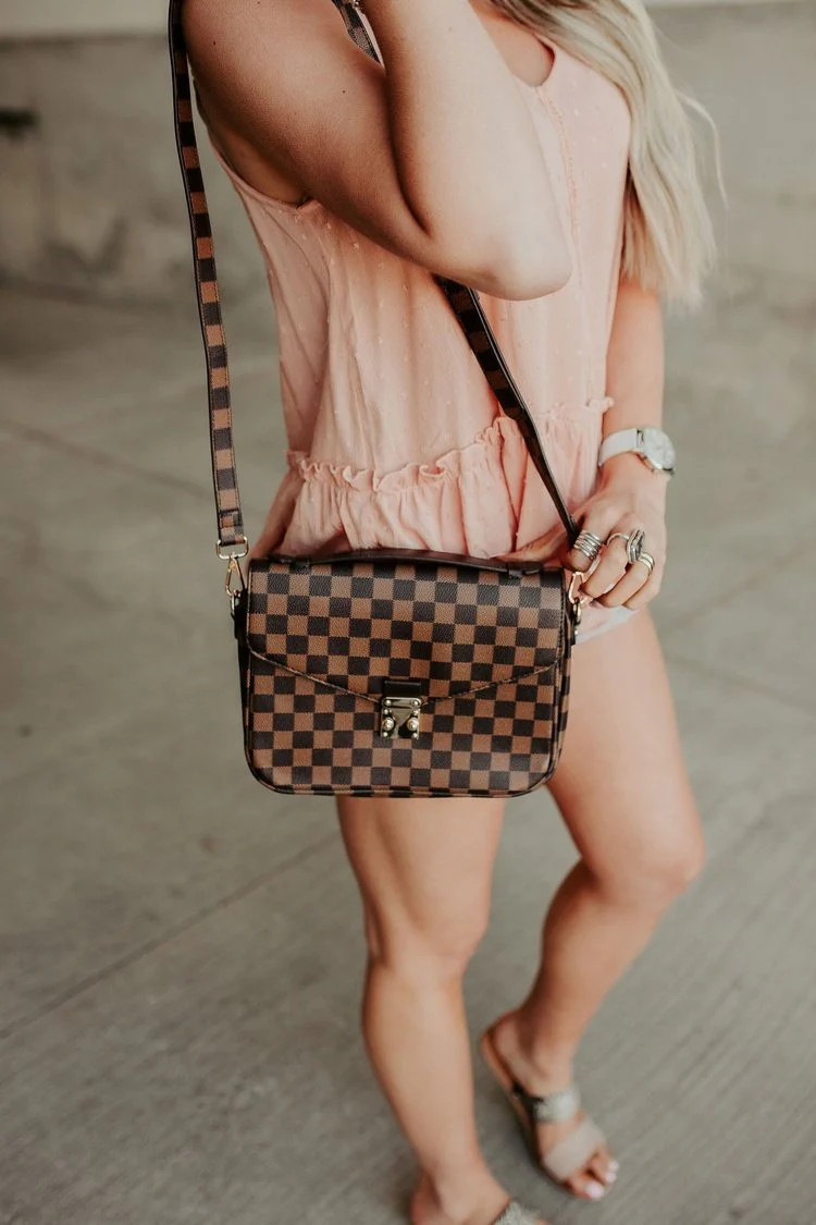 Olivia Crossbody Bag - Brown | Mindy Mae's Market