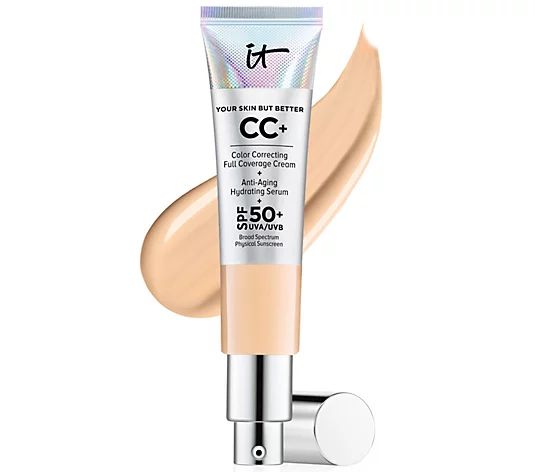 IT Cosmetics Anti-Aging Full Coverage Physical SPF50 CC Cream - QVC.com | QVC