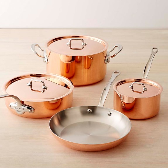 Mauviel Copper Triply 7-Piece Cookware Set | Williams-Sonoma