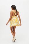 UO Desert Flower Ruffle Mini Dress | Urban Outfitters (US and RoW)