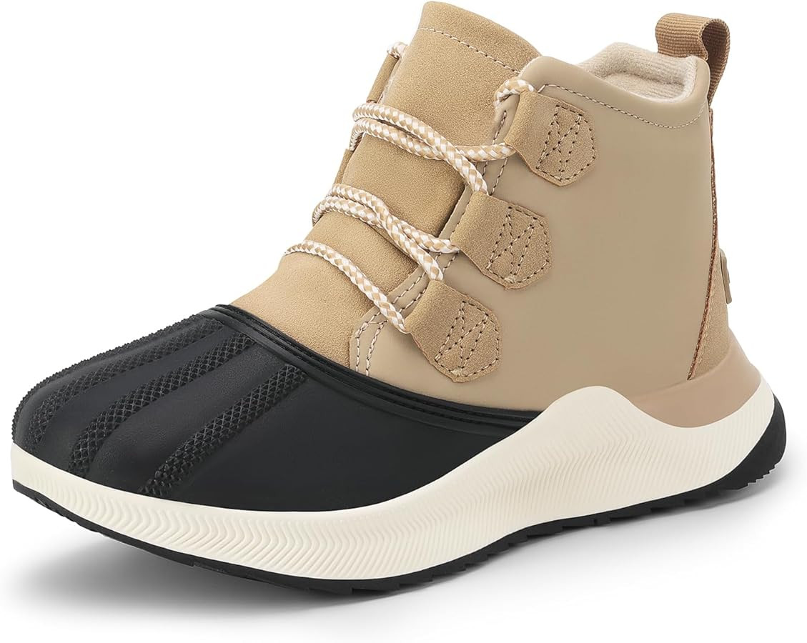 DREAM PAIRS Ankle Winter Boots for Women Waterproof Lace Up Anti-Slip Warm Snow Booties Fashion S... | Amazon (US)