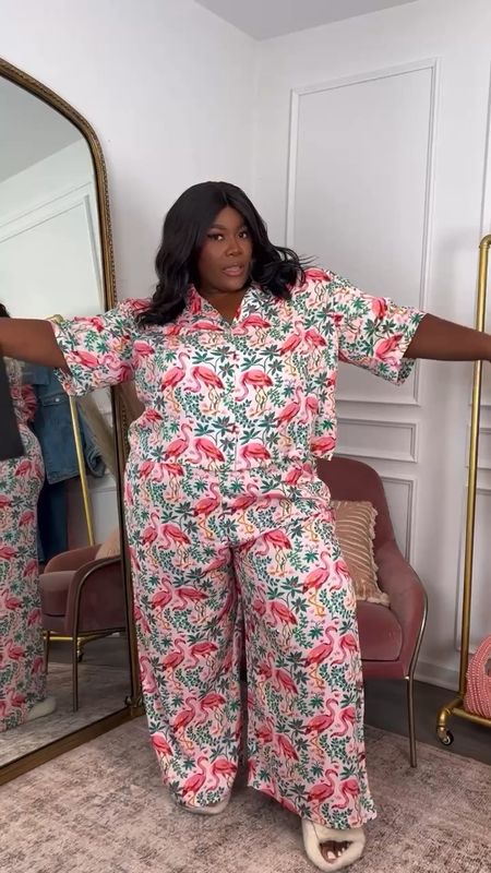 This Luxury Plus Size Pajama set from Printfresh is a must have! - wearing 3X available up to a 6X

Plus Size Fashion, Vacation Outfit, Wedding Guest, spring pajamas, plus size pajamas, luxury pajama set

#LTKsalealert #LTKplussize #LTKstyletip