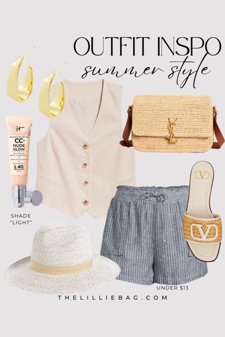 Summer style! These $13 linen shorts are awesome - comes in 4 colors. 

Sandals. Summer outfit. Spring outfit. Linen. Vacation outfit. Designer.

#LTKfindsunder100 #LTKfindsunder50 #LTKstyletip