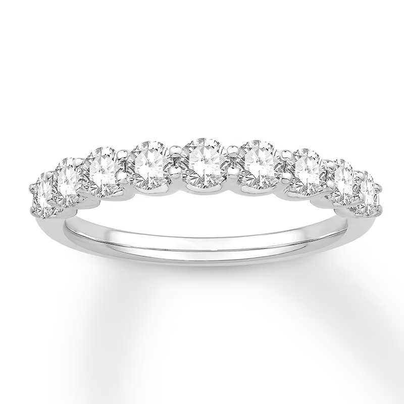 Colorless Diamond Anniversary Ring 1 carat tw 14K White Gold|Jared | Jared Jewelers