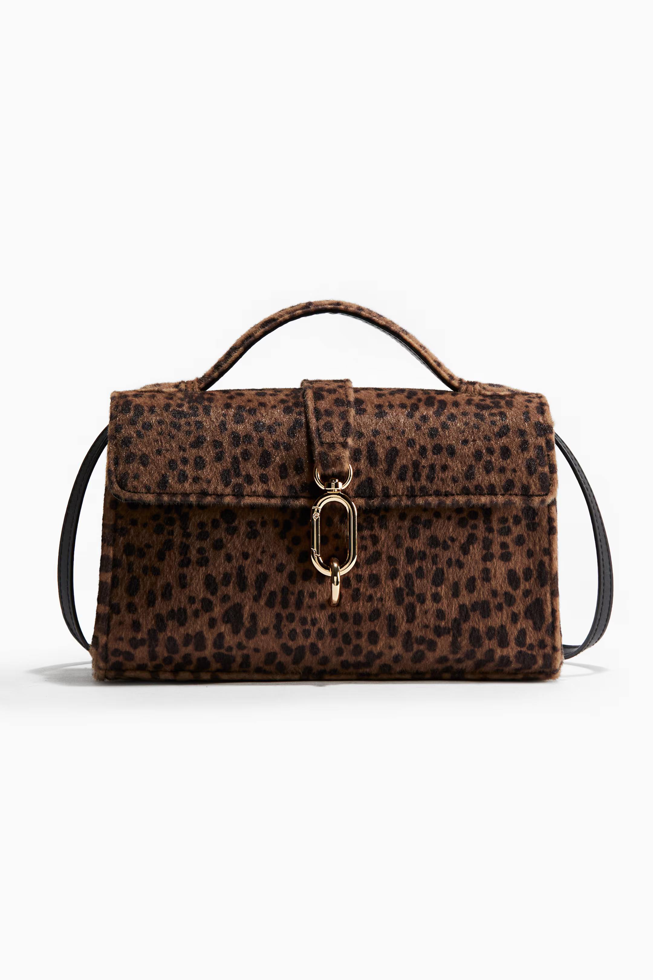 Crossbody bag - Brown/Leopard print - Ladies | H&M GB | H&M (UK, MY, IN, SG, PH, TW, HK)
