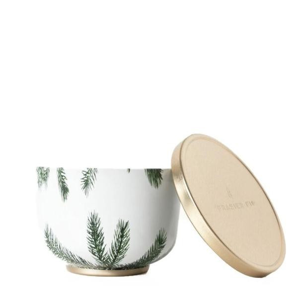 Frasier Fir Candle Tin with Gold Lid | Waiting On Martha