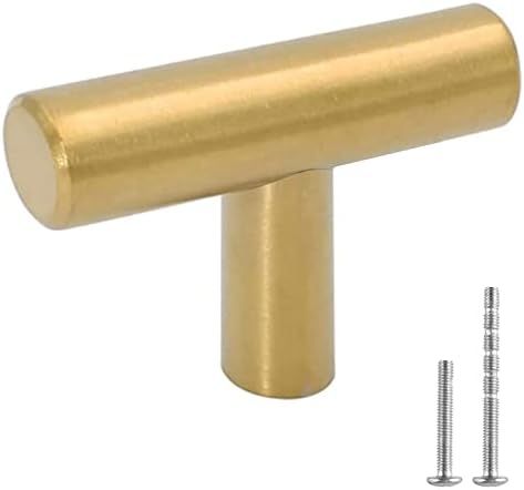12 Pack Gold Drawer Knobs for Dresser Kitchen Cabinet Knobs - LONTAN LH201GD Gold Hardware for Cabin | Amazon (US)