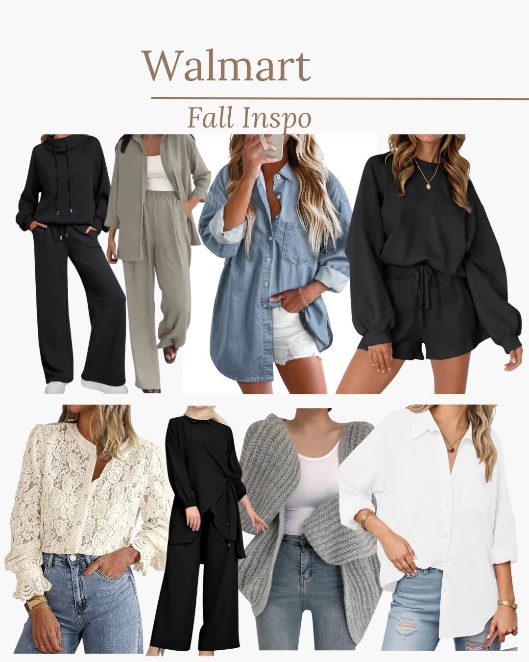 Fall inspo at Walmart!

#LTKgrwm #LTKootd #LTKdayinmylife