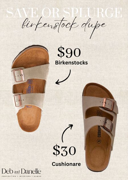 Save or splurge 😏 these are the perfect Birkenstock dupes!! 

#LTKswim #LTKshoecrush #LTKsalealert