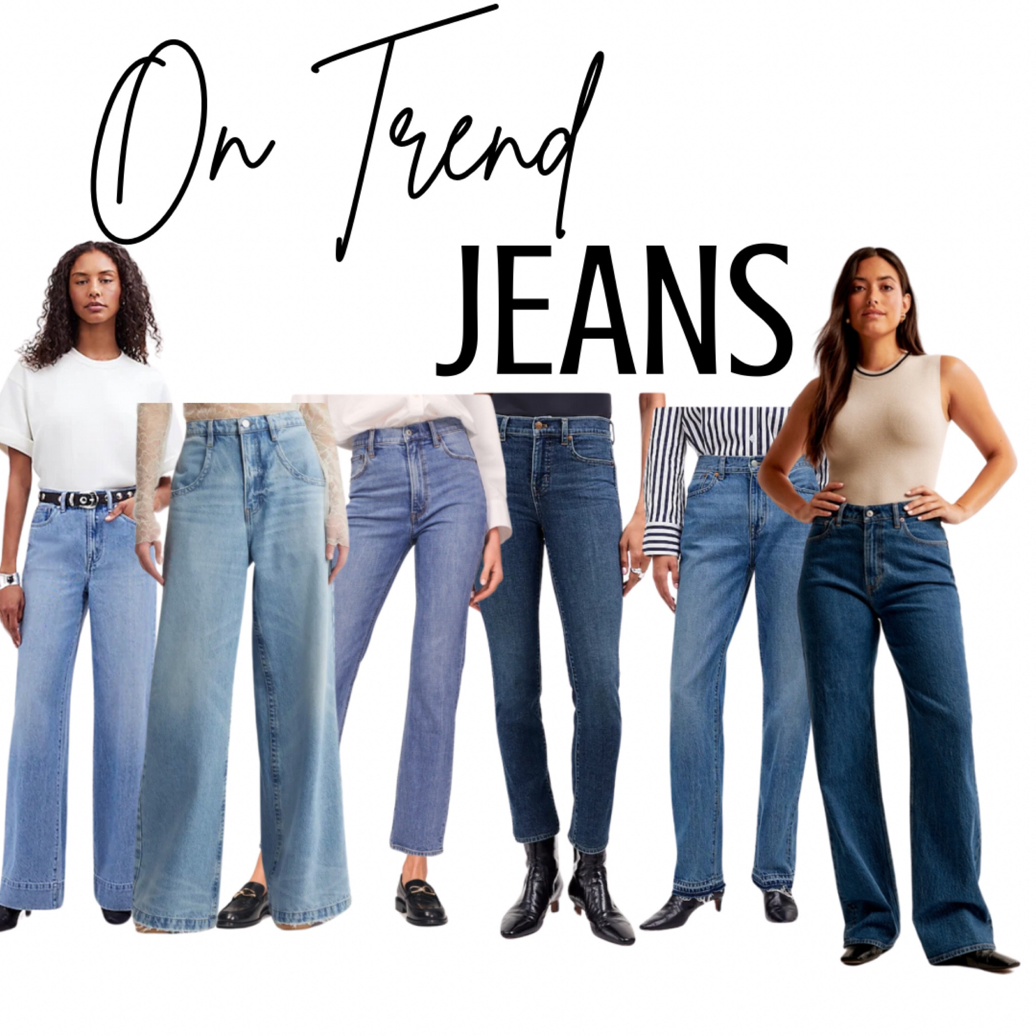 On Trend Jeans 

#LTKFindsUnder100 #LTKMidsize
