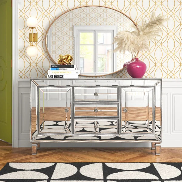 Bumgarner 60" Wide 3 Drawer Sideboard | Wayfair North America