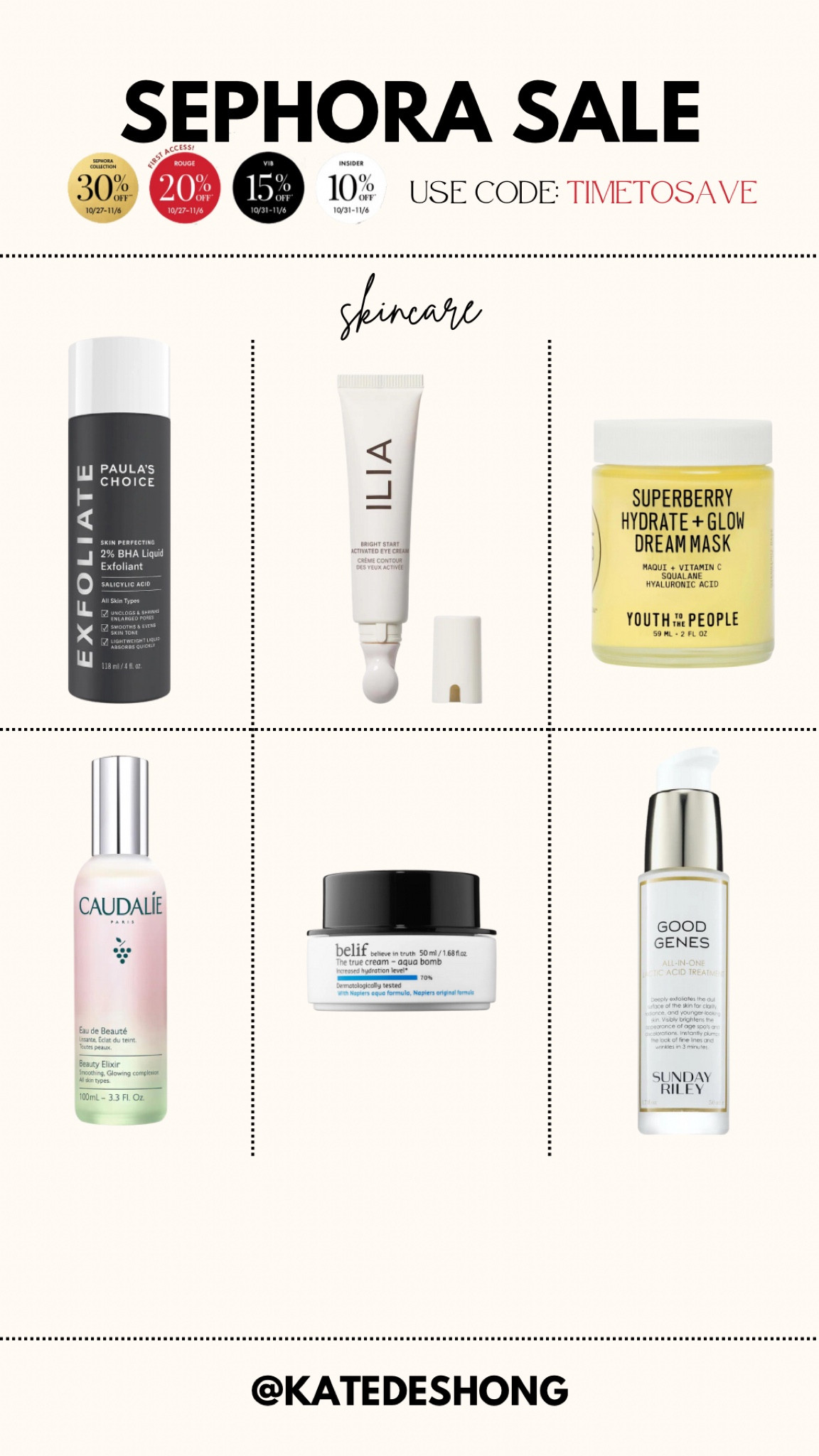 Sephora sale skincare favorites! 

#LTKHolidaySale #LTKsalealert #LTKbeauty