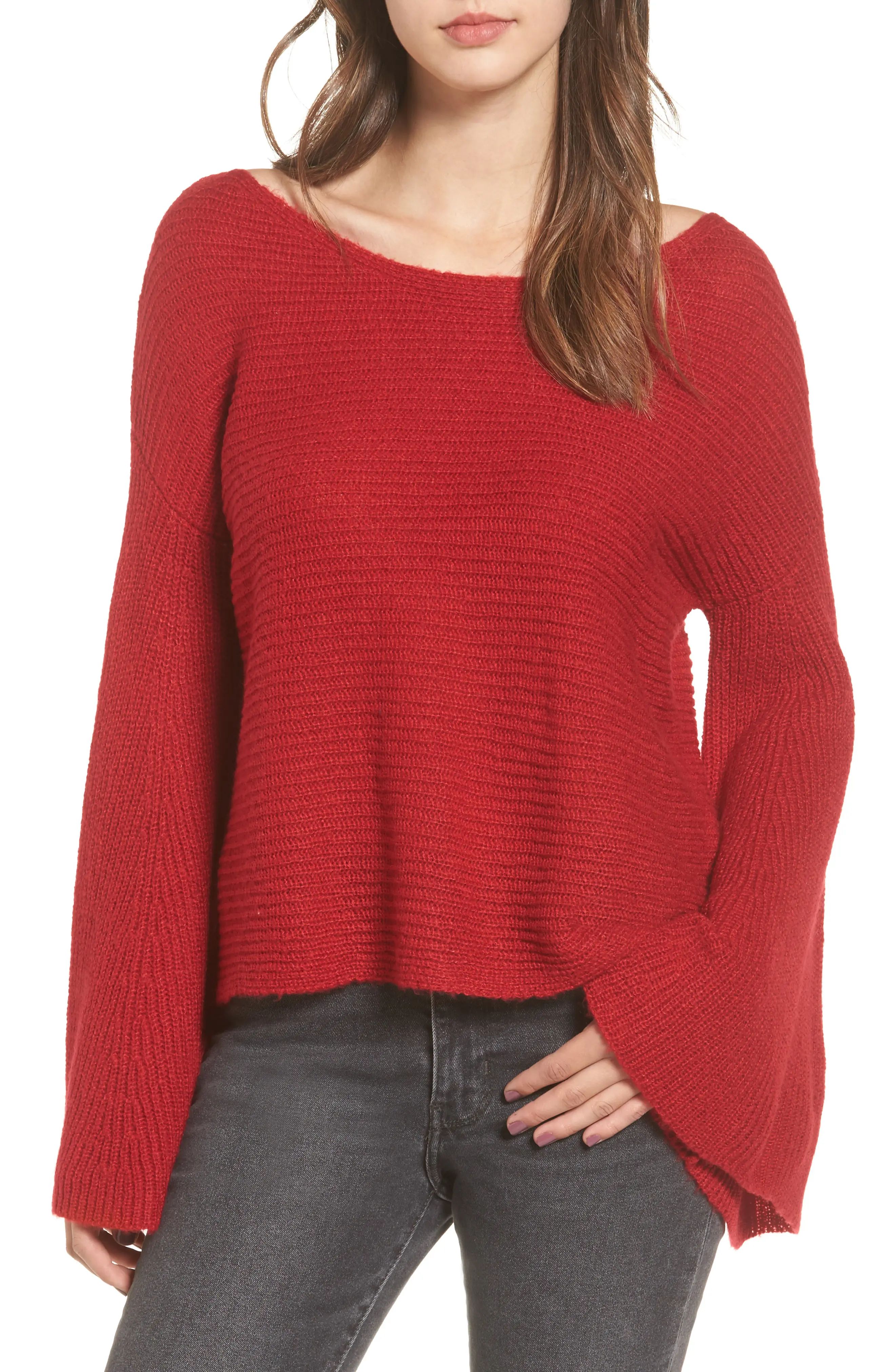 Flare Sleeve Sweater | Nordstrom