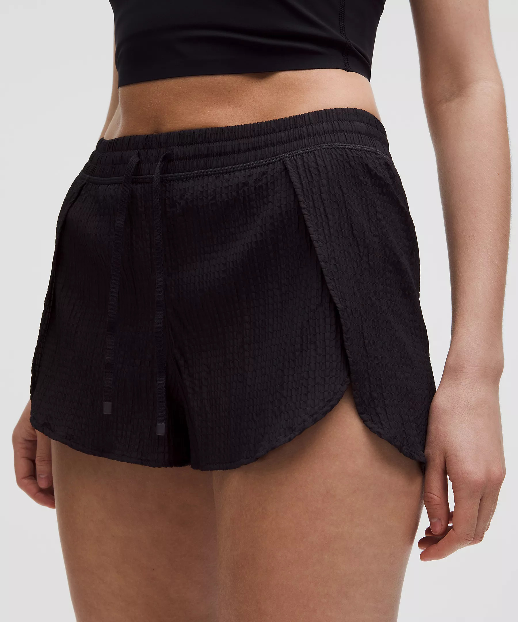 Negative Split Textured Run Short 2.5" | Lululemon (US)