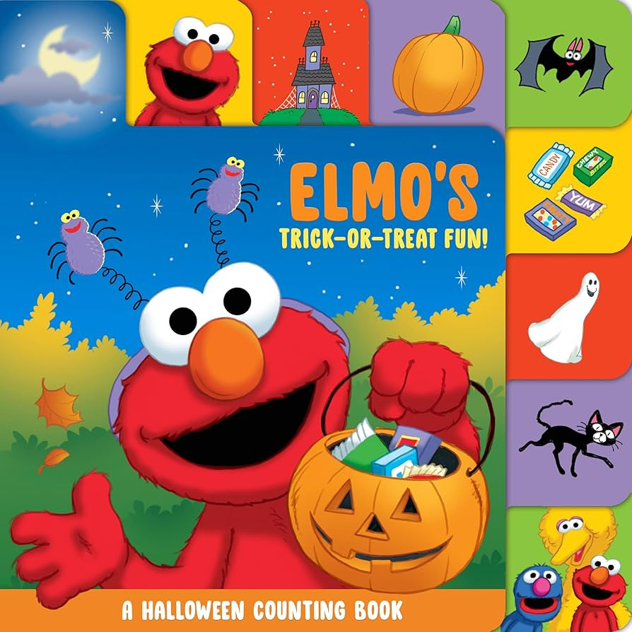 Elmo's Trick-or-Treat Fun!: A Halloween Counting Book (Sesame Street) (Sesame Street Board Books) | Amazon (US)