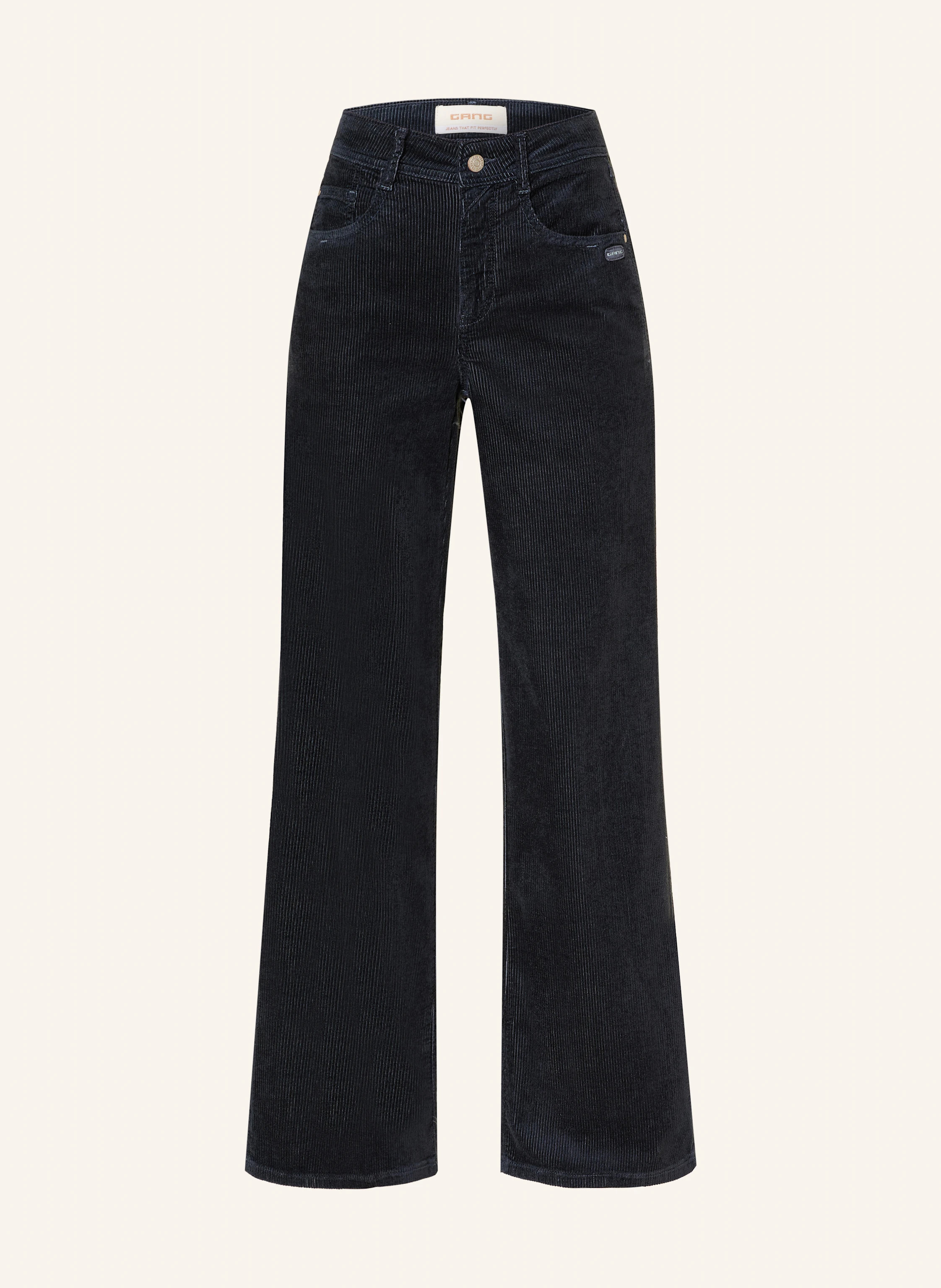 GANG Cordhose 94AMELIE WIDE in 6445 dark navy | Breuninger (DACH)