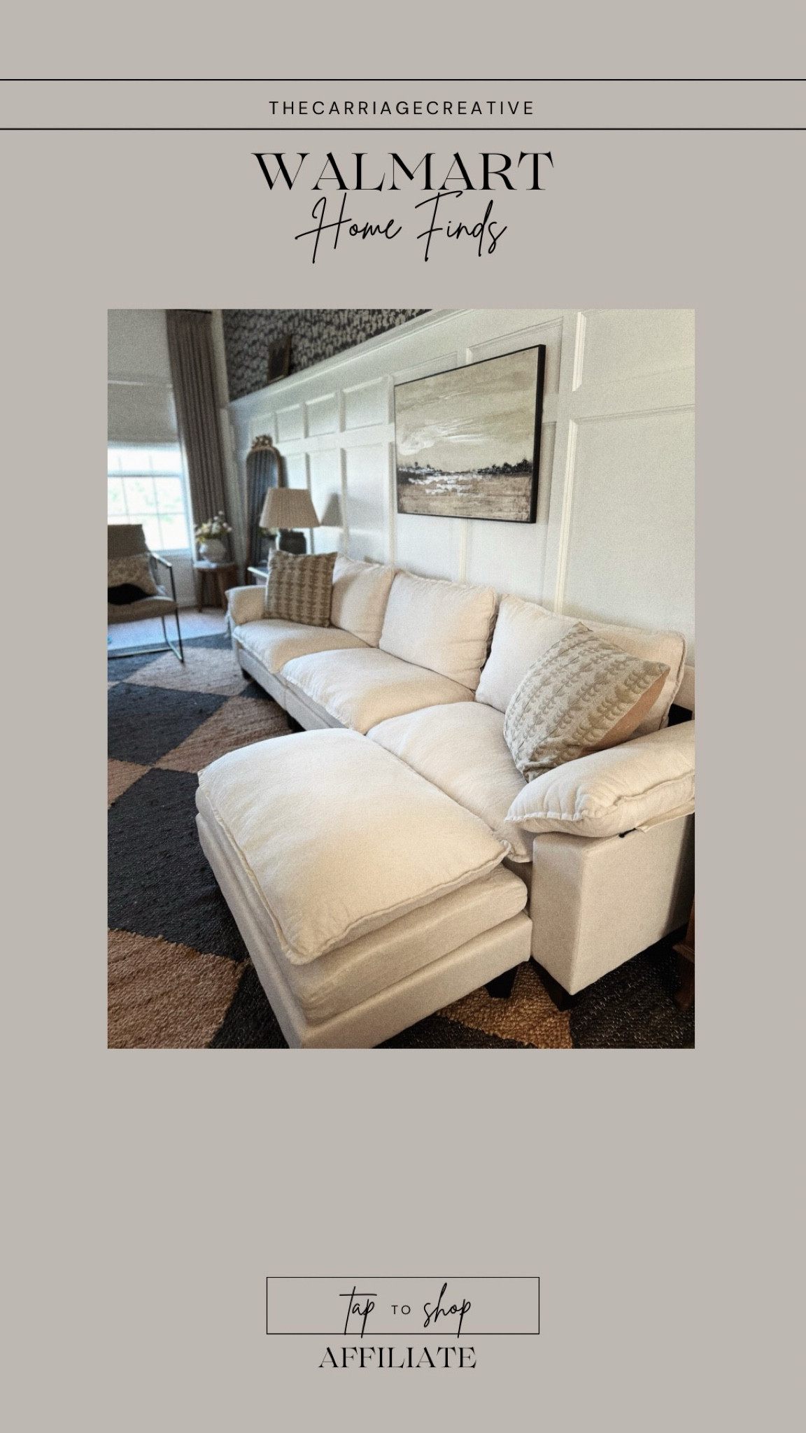 AFFORDABLE COUCH from @walmart + @amazon

#LTKHome #LTKSaleAlert