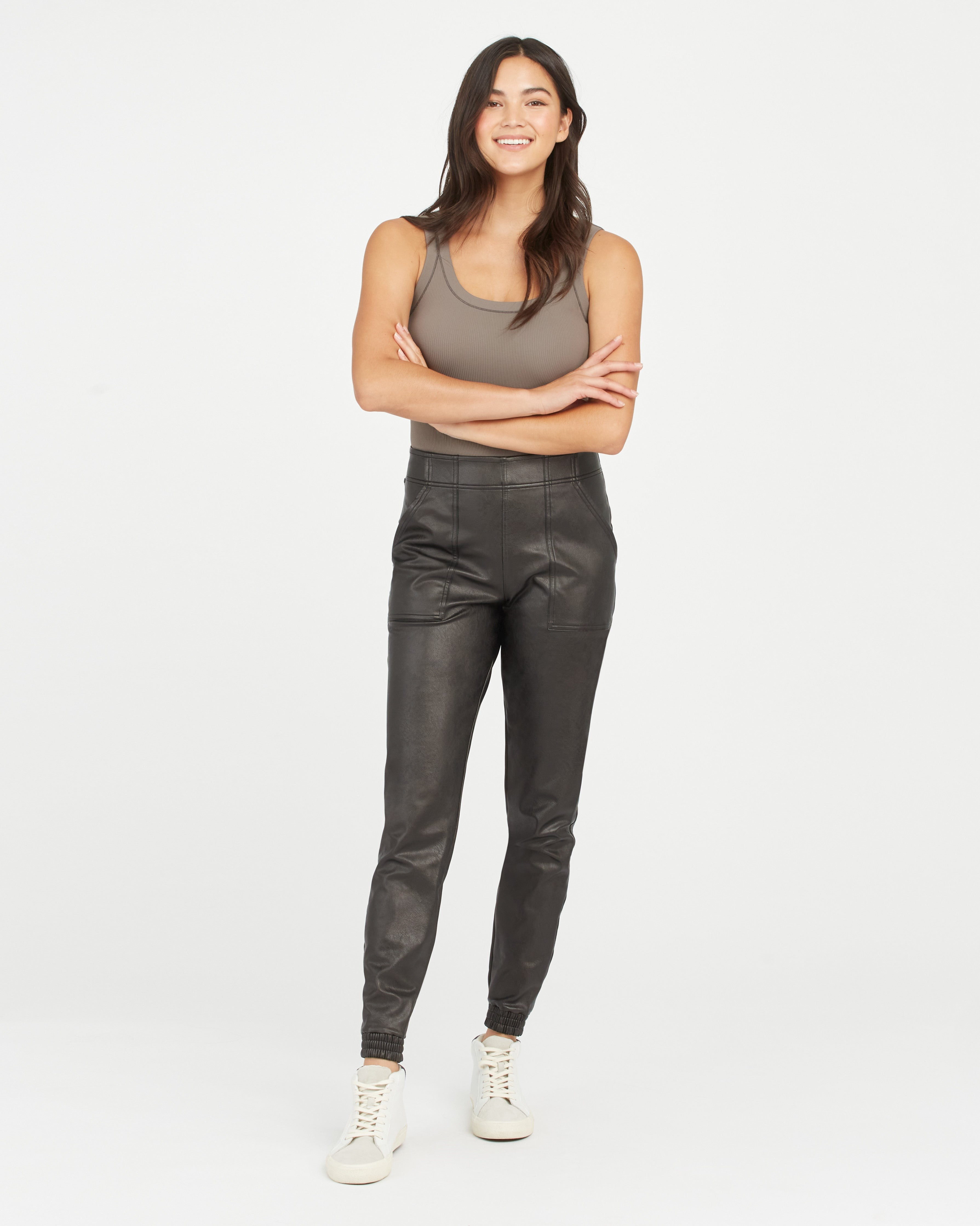 Leather-Like Jogger | Spanx