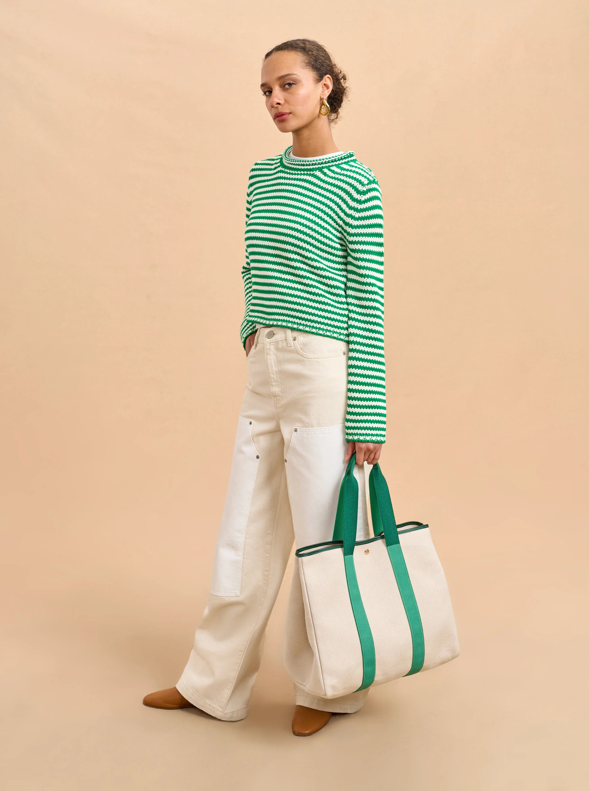 Rue de Verneuil x La Ligne Traversée Large Tote | La Ligne NYC | La Ligne