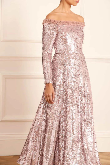 Hallie Ankle Gown | Needle & Thread US