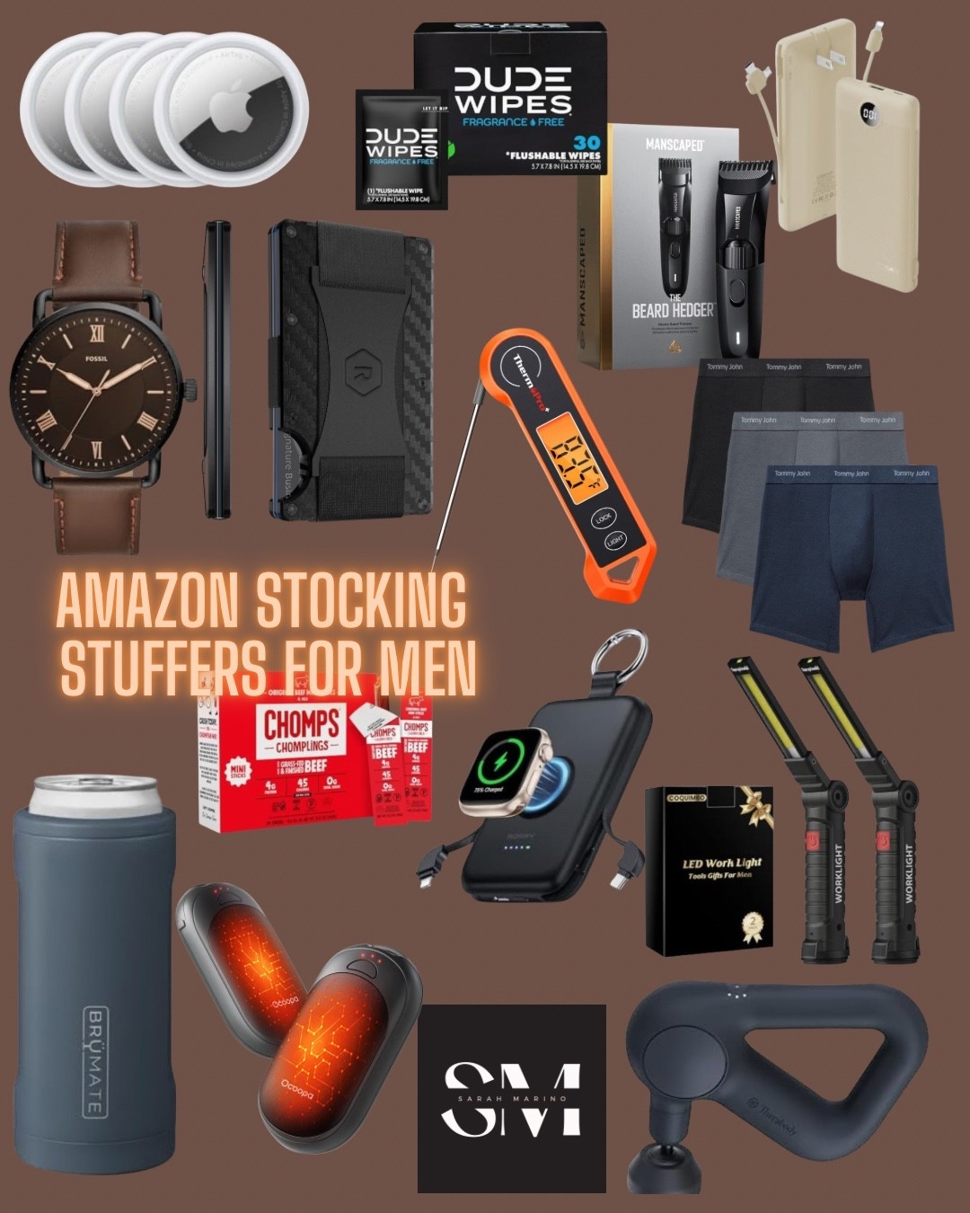 AMAZON STOCKING STUFFERS FOR MEN 🎁
These are Joe-approved 😂👌
All affordable + super practical!
Everything is linked on LTK — tap to shop.  #amazonfinds #amazonstockingstuffers #stockingstuffersformen #christmasgiftsforhim #holidaygiftsforhim #giftideasformen #amazonmusthaves #ltkholiday #ltkfinds #giftguideforhim #amazonprimefinds #mensgifts #practicalgiftsforhim

#LTKMens #LTKGiftGuide #LTKHoliday