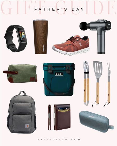 Father’s Day gift guide | Gifts for dad | Gifts for men | Men’s sneakers | Wallet | Fitbit | Yeti cooler | Portable speaker | Grill utensils

#LTKActive #LTKMens #LTKGiftGuide