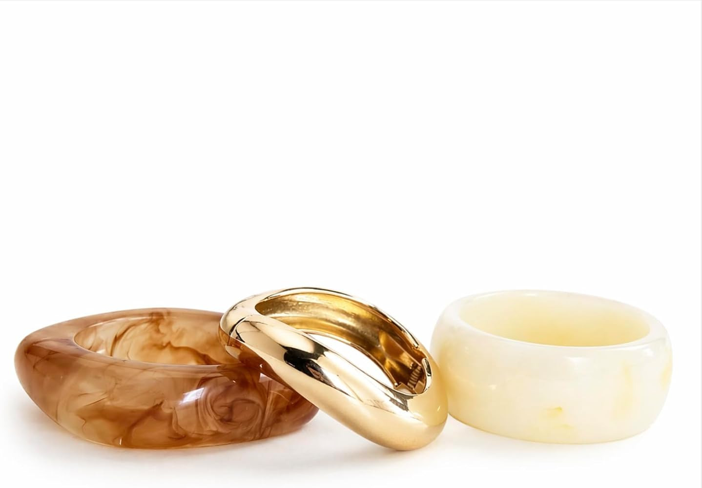 Chunky Bangle Bracelets for Women \u2013 Set of 3 | Amazon (US)