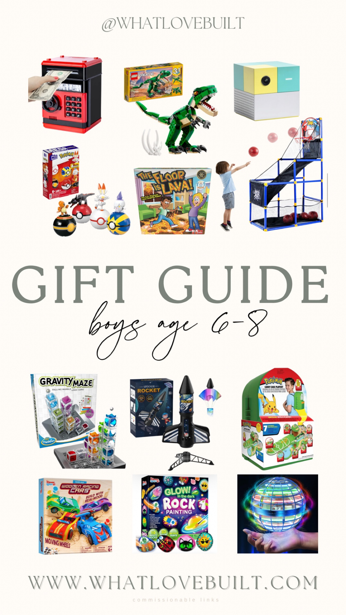 Amazon Gift Guide Boys Age 6-8 🎄

#amazon #giftguide #boys #giftidea #kids #pokemon #lego #sports #rocket #stem #learning #toy #christmas

#LTKCyberWeek #LTKKids #LTKGiftGuide