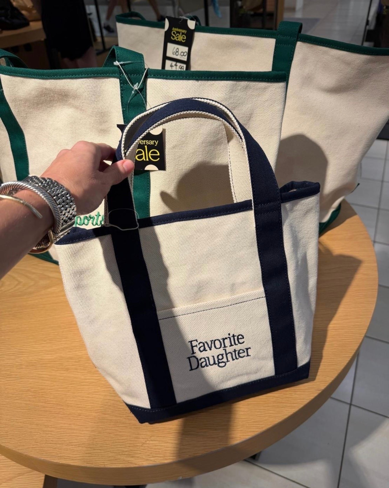 Last day to shop! This Favorite Daughter tote from the Nordstrom Anniversary Sale is both practical and cute for everyday use. The canvas design is perfect for errands, work, the farmers market, or travel. It also makes a fun gift for your favorite daughter.