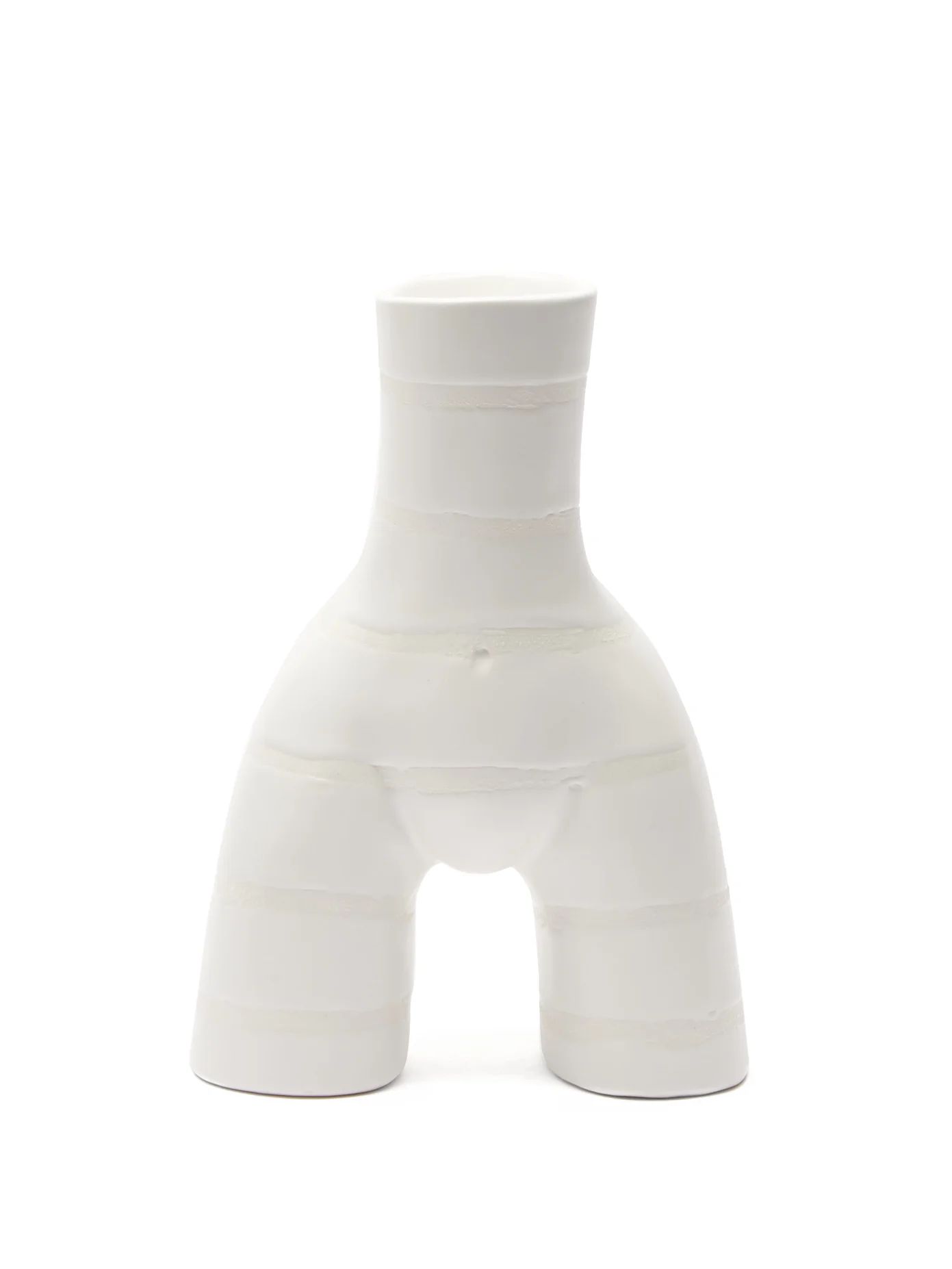 Single L'Egg striped ceramic egg cup | Matches (US)