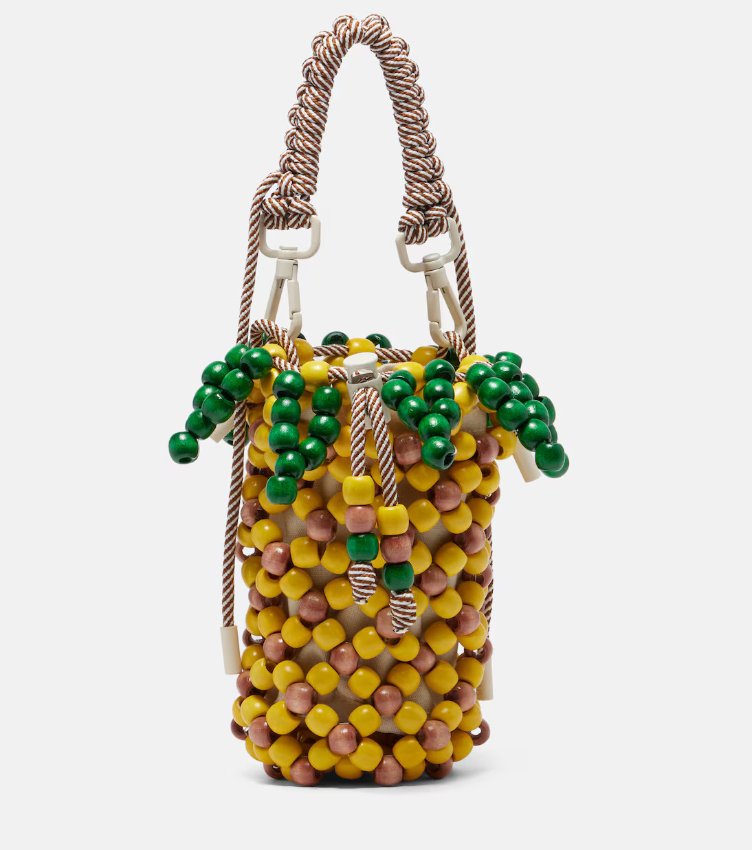 Pineapple Mini beaded top-handle bag | Mytheresa (US/CA)