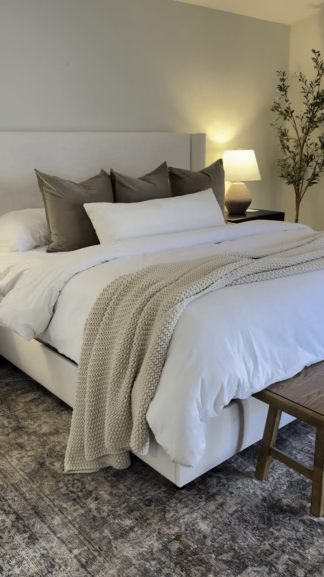 **All items shown in video are linked! 

Wayfair specific items highlighted in the video are the:
✨Upholstered king bed frame in color linen talc
✨Black wood grain nightstand, a lookalike to Restoration Hardware! 
✨Brown boucle swivel chair
✨Round black wood grain coffee table
•••
Bedroom furniture, living room furniture, bed frame, accent chair, nightstand, coffee table, large coffee table, black coffee table, Black Friday, cyber Monday, cyber week, furniture sales, deals 

#LTKCyberWeek #LTKGiftGuide #LTKHome