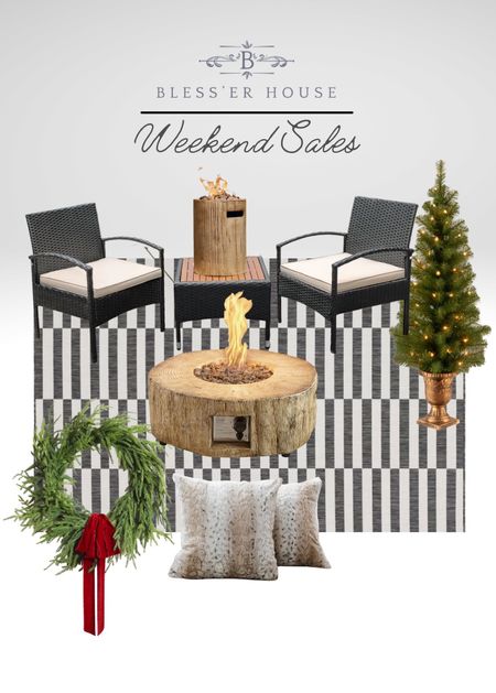 Walmart & Wayfair end of summer patio sale! 
Fire pit, outdoor rug, outdoor furniture, front porch wreath, Christmas wreath, cozy backyard, pillow, sale, deals 


#LTKHoliday #LTKsalealert #LTKSeasonal