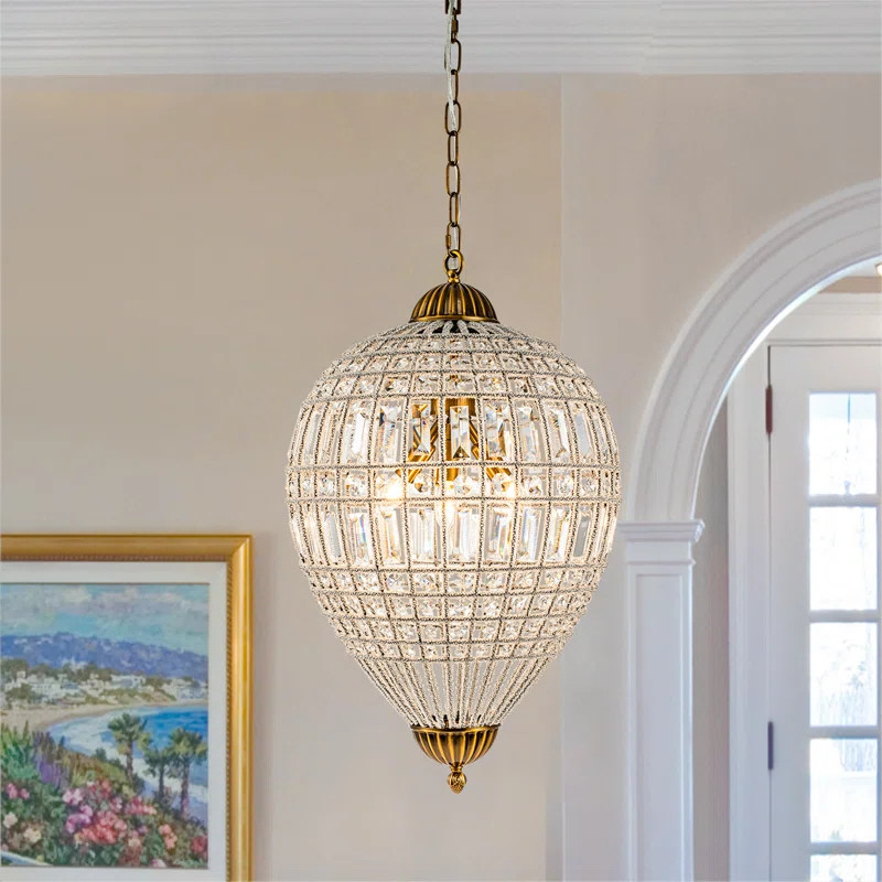 Ennu Crystal Globe Chandelier | Wayfair North America