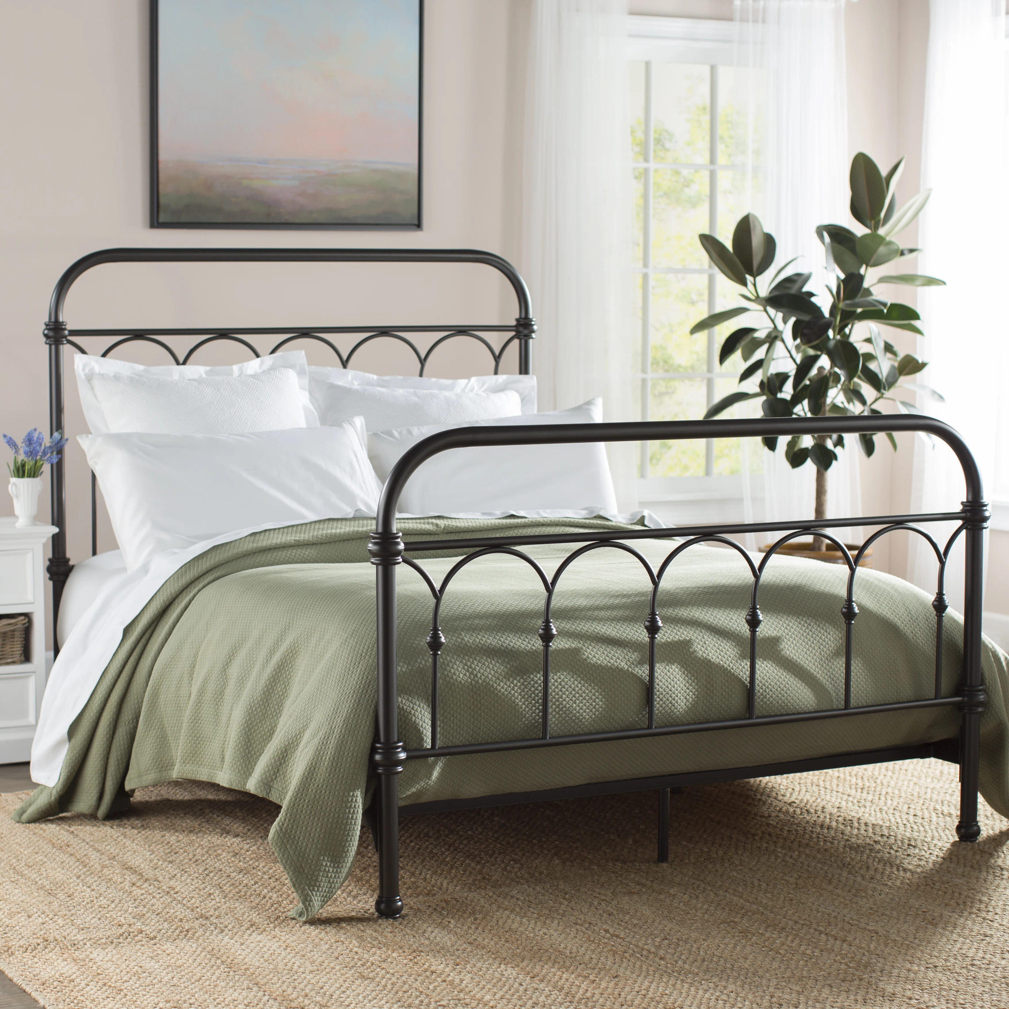 Three Posts™ Copake Low Profile Standard Bed & Reviews | Wayfair | Wayfair North America