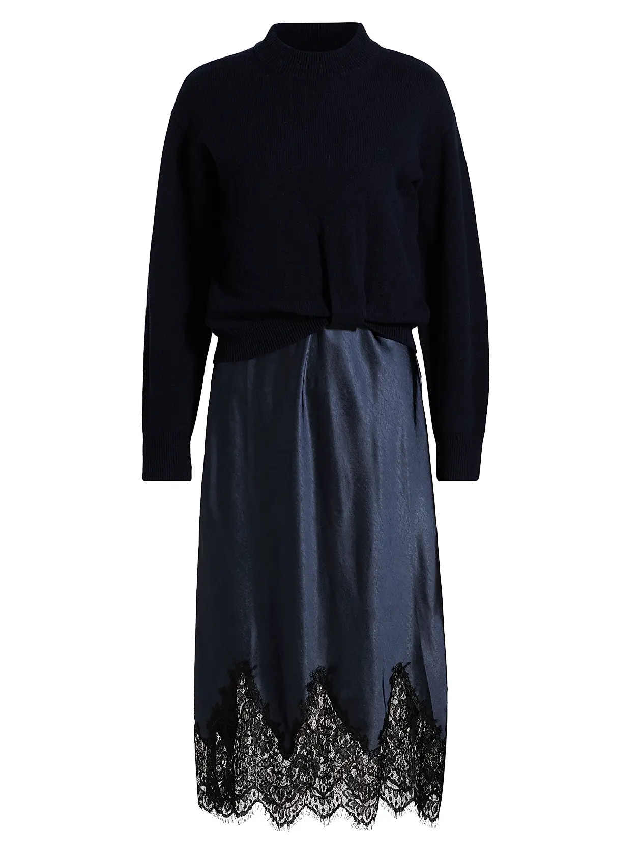 dh New York Sol Combo Sweater Dress | Saks Fifth Avenue | Saks Fifth Avenue