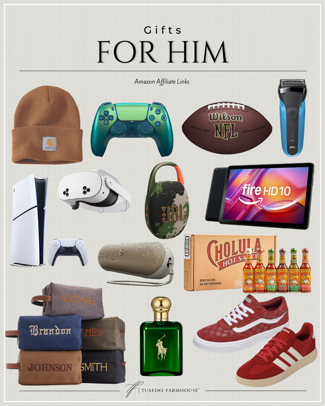 Amazon - Gifts for Him

Upgrade his daily essentials with these cool picks! From gaming gear to grooming, find the perfect gift to show you care. #GiftsForHim 

 #LTKGiftGuide #LTKHoliday #LTKSeasonal